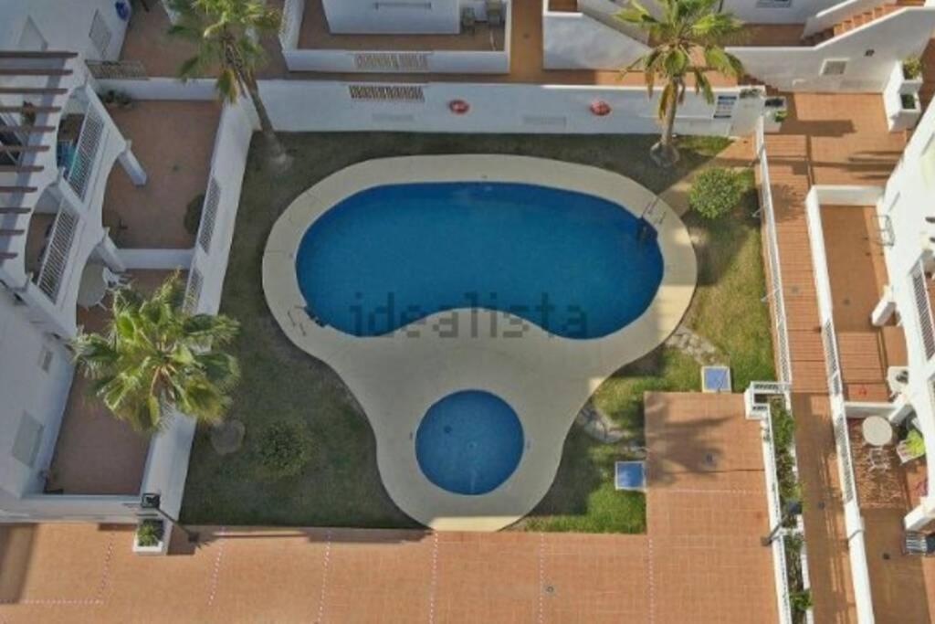 Apartamento-Solarium Playa Marina De La Torre Mojacar Bagian luar foto