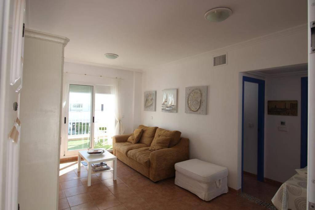 Apartamento-Solarium Playa Marina De La Torre Mojacar Bagian luar foto